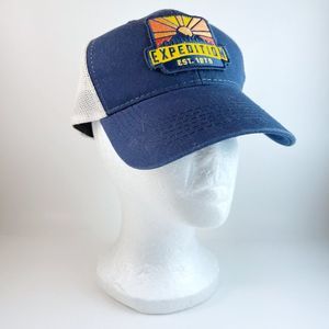 GEORGE SNAP BACK BALL CAP HAT MESH BACK